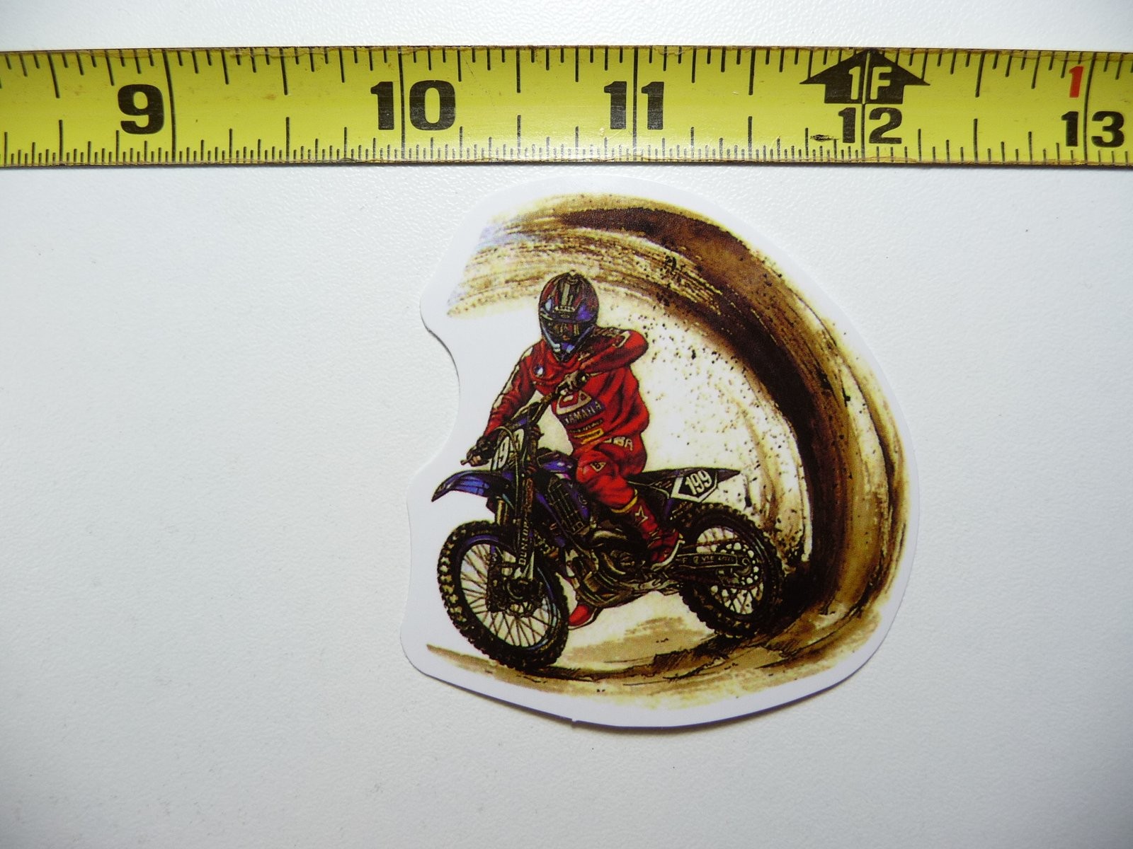 Huge Dirt Bike Sticker Decal for Motorcycle Riding Enthusiasts