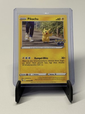 Pokemon Pikachu 027/078 - Pokémon GO - Common Near Mint Deutsch
