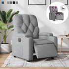 Relaxsessel Stoff Fernsehsessel Elektrisch Massagesessel TV Sessel Ohrensessel