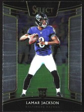 2018 Panini Select Lamar Jackson Rookie #70 ES6-6