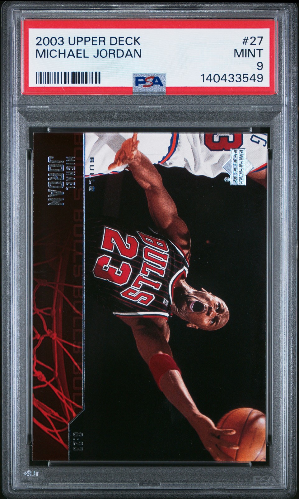 2003 UD #27 MICHAEL JORDAN PSA 9