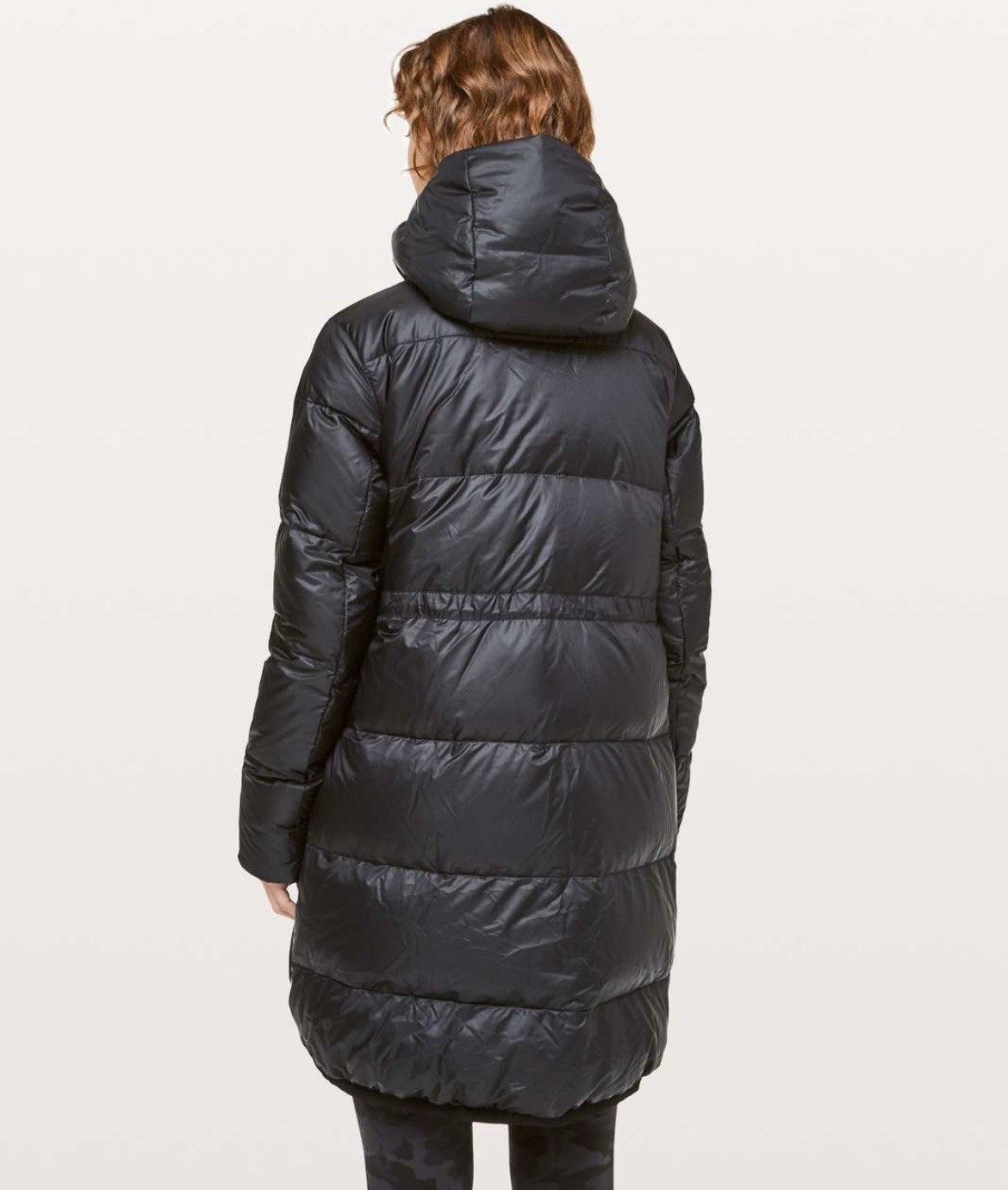 Lululemon Cloudscape Black Down Goose Filled Hood… - image 3
