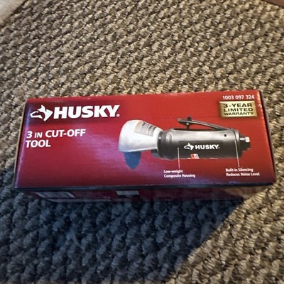 Husky 3 in. Cut-Off Tool, Air Powered, H4210 New Sealed 3 