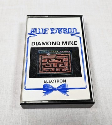 Diamond Mine von Blue Ribbon Software für Acorn Electron auf Kassette. Ungetestet.