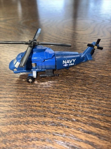Bandai Tonka Gobots 1984 MR-40 NAVY Helicopter Flip Top Action Figure. See Desc