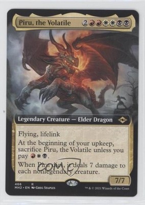 Piru the Volatile (Extended Art) Magic: Modern Horizons 2 MH2 #466