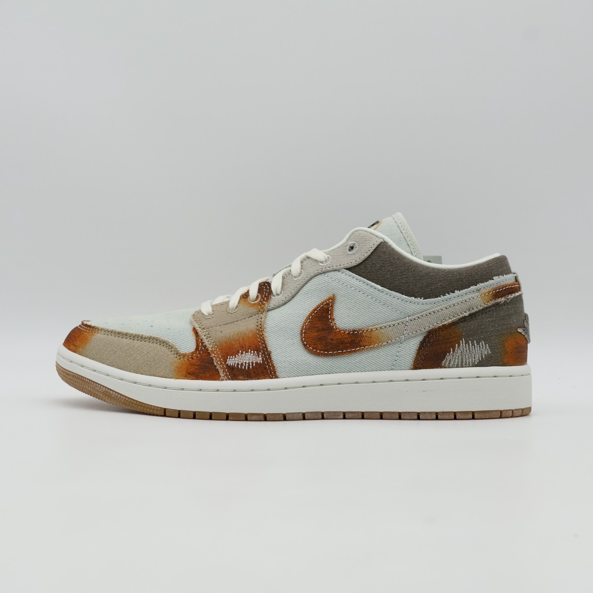 IM6664-991 Nike Air Jordan 1 Low SE Multi-Color Sail Light Bone