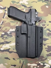 Black Kydex Holster for Glock 17L/24 