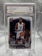 2025 Bowman U Caleb Wilson Rookie 1st #BPP-83...