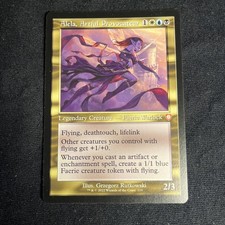 MTG Alela, Artful Provocateur (Retro Frame) [Brother's War: Commander] 