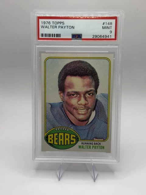 1976 Topps - Walter Payton #148 (RC) - PSA 9