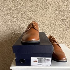 Bruno Marc Men's Cap-Toe Oxford Formal Shoes Size 8.5
