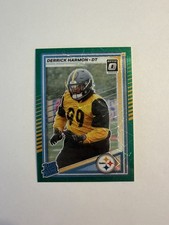 Panini Donruss Optic Derrick Harmon Rated Rookie Green Hyper #257 