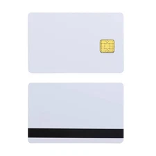 Bodno J2A040 JCOP21-36K Chip Cards w/ HICO 2 Track Mag Stripe 1 Pack White New