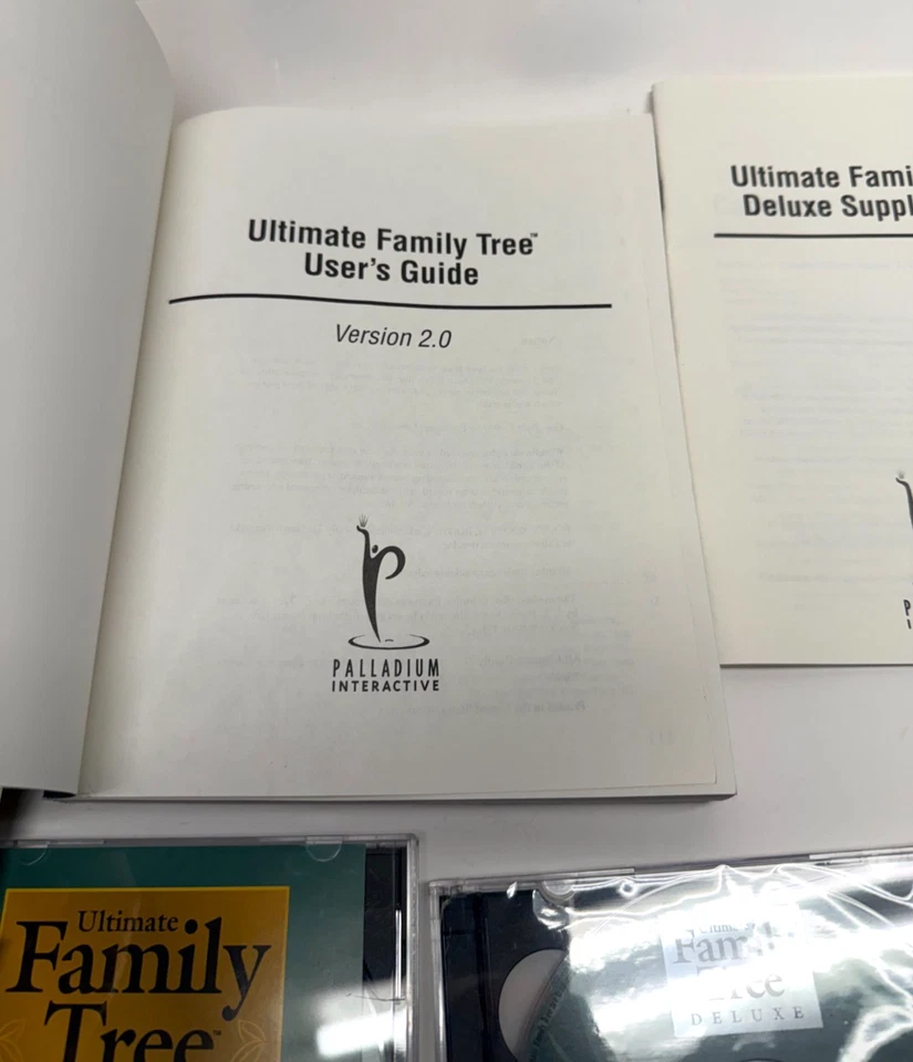 VINTAGE Ultimate Family Tree software with Manual - Image 3 of 4