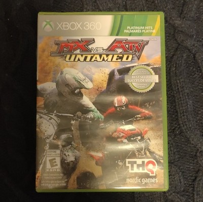 THQ Nordic MX vs. ATV Untamed Platinum Hits Racing Xbox 360 Best Seller NTSC-U/C