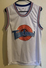 Micahel Jordan #23 Space Jam Tune Squad Jersey Size S Tune Squad