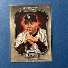 2003 Donruss Diamond Kings #2 Derek Jeter New York Yankees