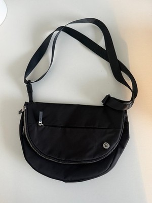 lululemon all night festival bag 5l black/silver