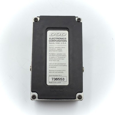 DOD FX86 Death Metal Distortion Guitar Effect Pedal 795856 for