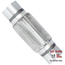 12" Length Exhaust Flex Tube - 3"x8"x12" Exhaust Flex Pipe