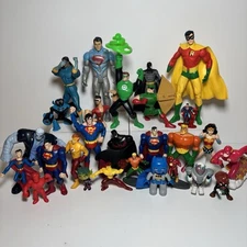 Huge Lot DC Action Figures Vintage To Modern Batman Superman Justice League