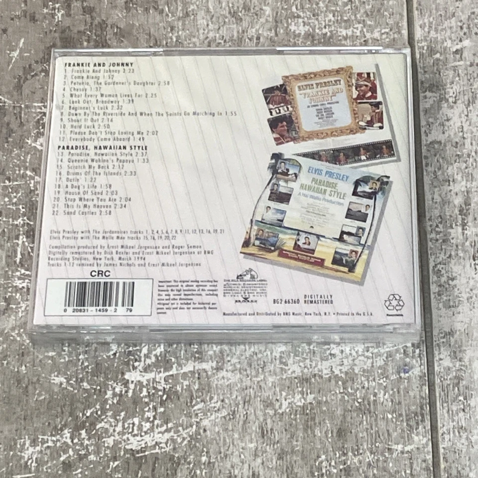 Elvis Presley : Frankie and Johnny/Paradise Double Features CD NEW SEALED - Image 2 of 4