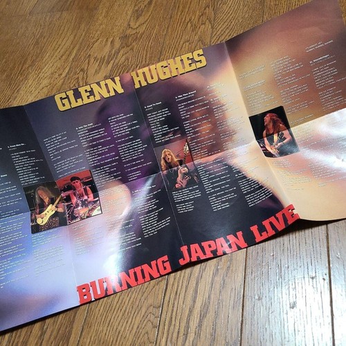 GLENN HUGHES BURNING JAPAN LIVE (Japan CD w/OBI) / XRCN1162 ship by