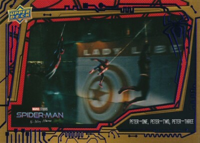 #28 PETER-ONE TWO THREE 2023 Spider-Man No Way Home AMAZING BLUE