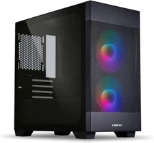 High Airflow Micro ATX PC Case, RGB Gaming Computer Case, Mesh Front Panel Mid-T