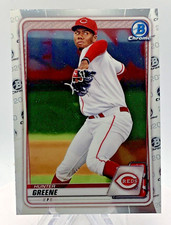2020 Bowman Chrome Draft #BD196 Hunter Greene