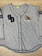 VTG Cartoon Network Scooby-Doo Womens XL Out Of My Way Baseball Jersey 3/4 SLV