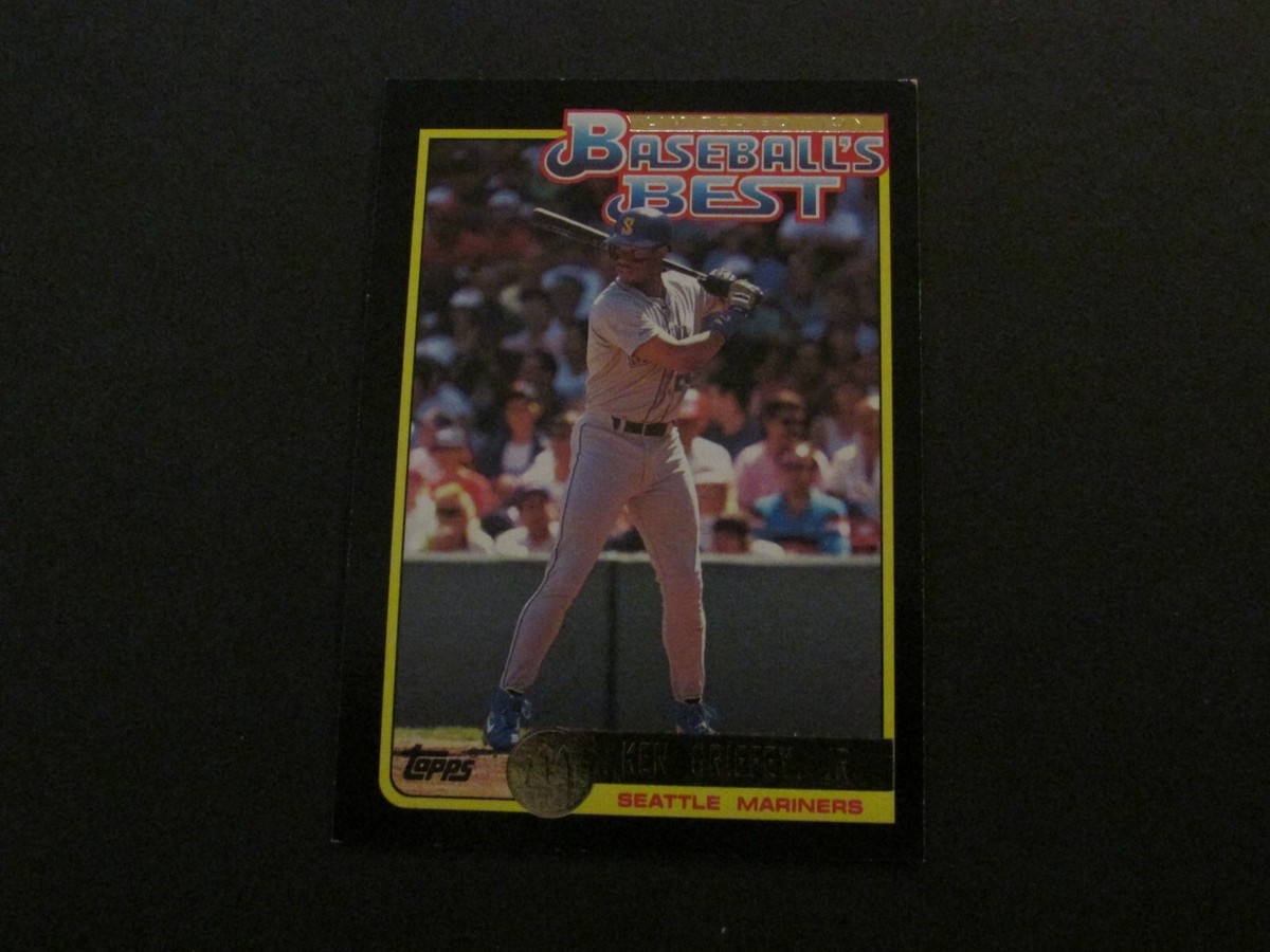 1992 Topps McDonald's Baseball's Best Ken Griffey Jr. Card #8 of