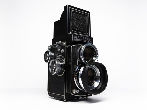 BeautyFlex TLR 6x6 Film Camera F.C Canter F2.8 Rolleiflex +++ VERY RARE +++ - Picture 3 of 24