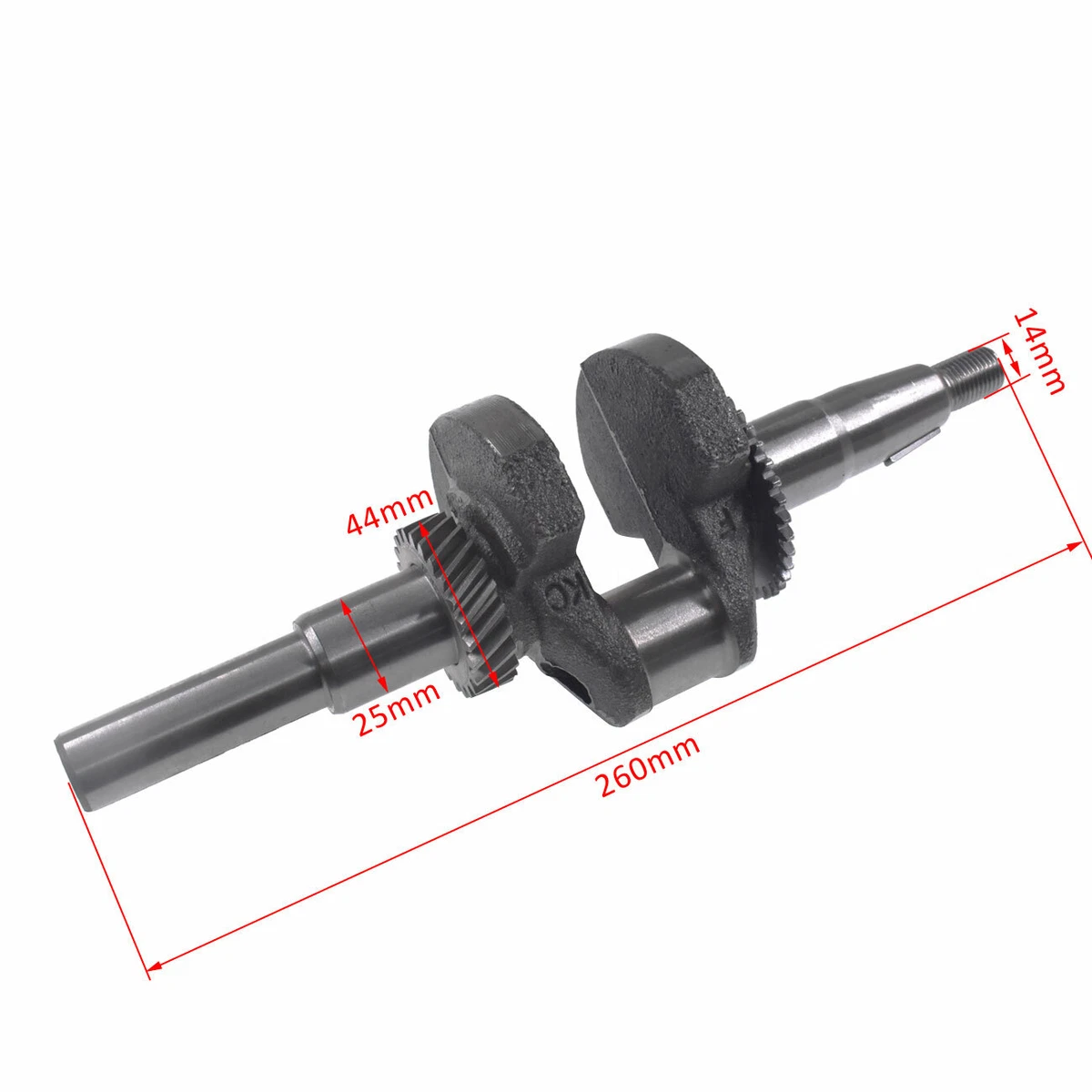 Standard 3/4 Parallel Crankshaft Crank For Predator 212cc, 50 OFF