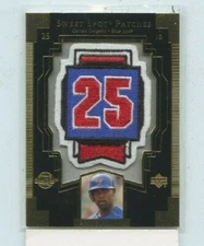 CARLOS DELGADO 2003 Upper Deck Sweet Spot Patches CD1 Toronto Blue Jays
