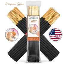 PUMPKIN SPICE Incense Sticks 7" Bulk Pack Wholesale Hand Dipped Lot