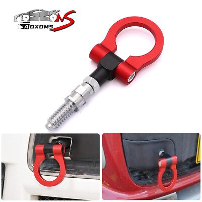 Red Sport CNC Track Racing Metal Tow Hook For BMW 325i 328i 330i 335i E90 E46