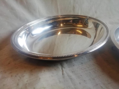 FINE TWO HANDLED OVAL ENTREE DISH BY CHARLES GREEN, BIRMINGHAM c1920 - Picture 10 of 19