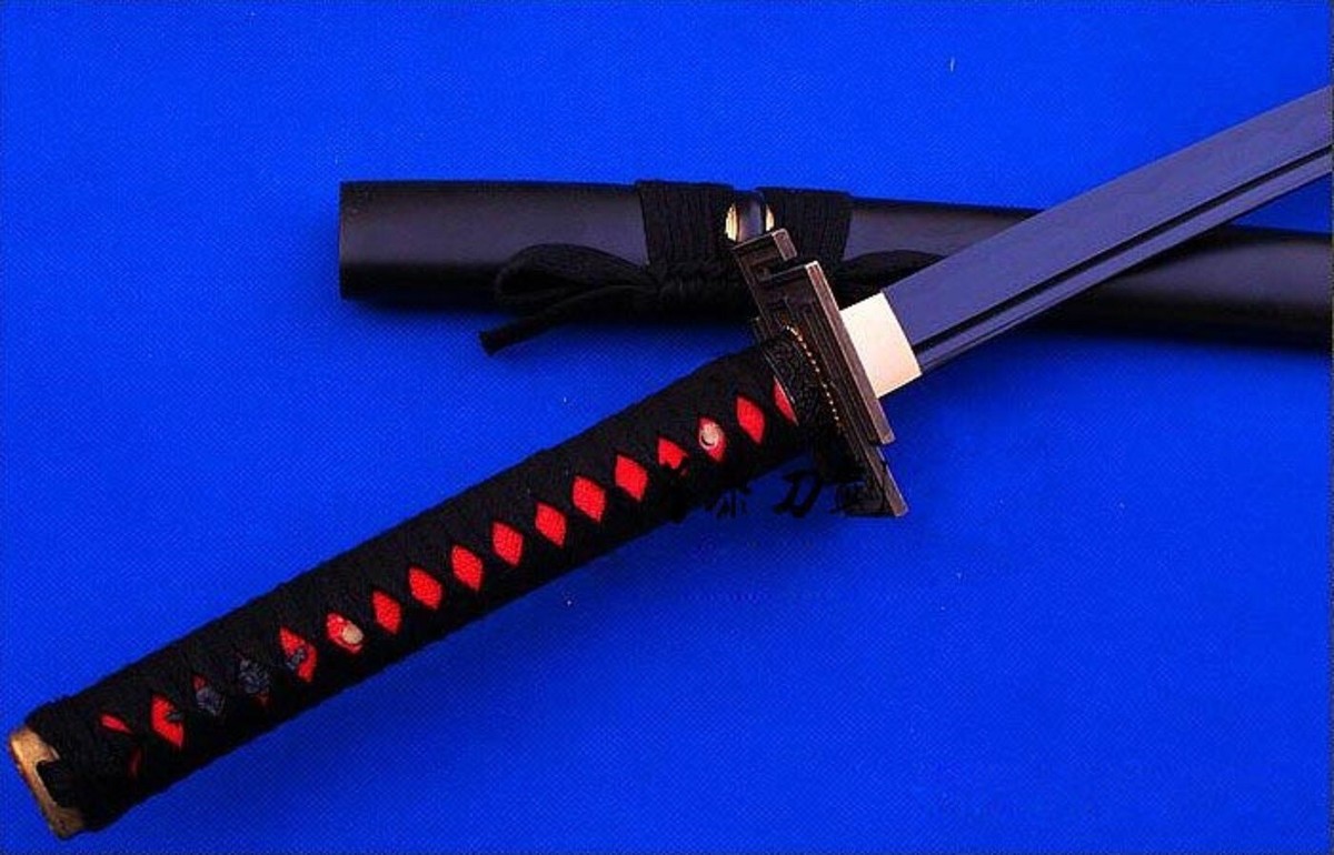 S2600 BLEACH ICHIGO KUROSAKI TENSA ZANGETSU ZANPAKUTO STRAIGHT