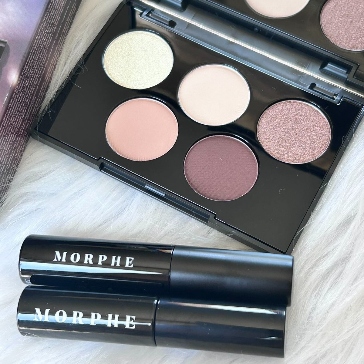 New MORPHE ALL EYE WANT Artistry Trio set- Eyeshadow Palette/Brow