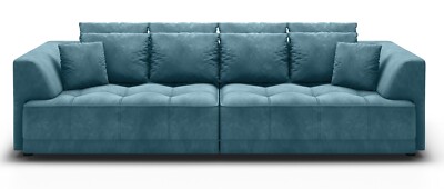 Schlaffsofa TIGA BIG Sofa Couch Schlafcouch Elektrischer Sitztiefenverstellung