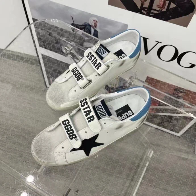 GOLDEN GOOSE Gol Goose scarpe donna multicolore tempo libero scarpe basse mocassino pelle sneaker Ggdb