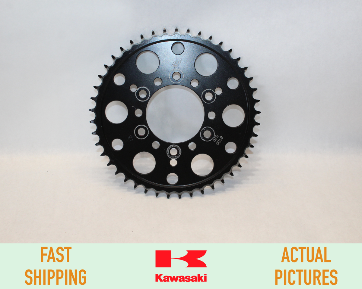2007 2008 KAWASAKI ZX-6R ZX600P REAR SPOCKET STEEL 45 TOOTH | eBay