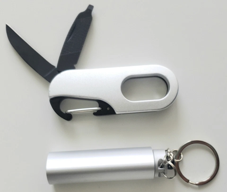 Новый! JEEP мини карман мульти инструмент набор набор брелок нож кемпинг файл металлический олово - Изображение 2 из 4