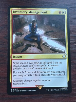 1x INVENTORY MANAGEMENT - Fallout - MTG - Magic the Gathering