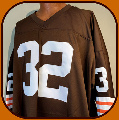 CLEVELAND BROWNS MITCHELL & NESS JIM BROWN ADULT 4XL LEGACY JERSEY