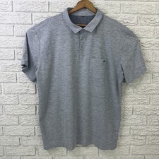 VUORI Polo Shirt Mens XXL Gray Ace Pocket Golf Performance Preppy Sport V164
