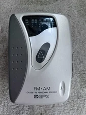 GPX Stereo Cassette Player Personal Walkman C3125 AM FM Radio