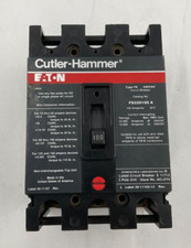 CUTLER HAMMER FS320100A CIRCUIT BREAKER 100 A 240VAC 3P RECON